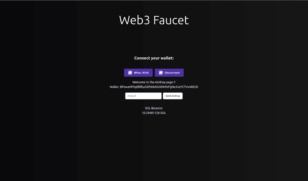 Web3 Faucet and Adapter